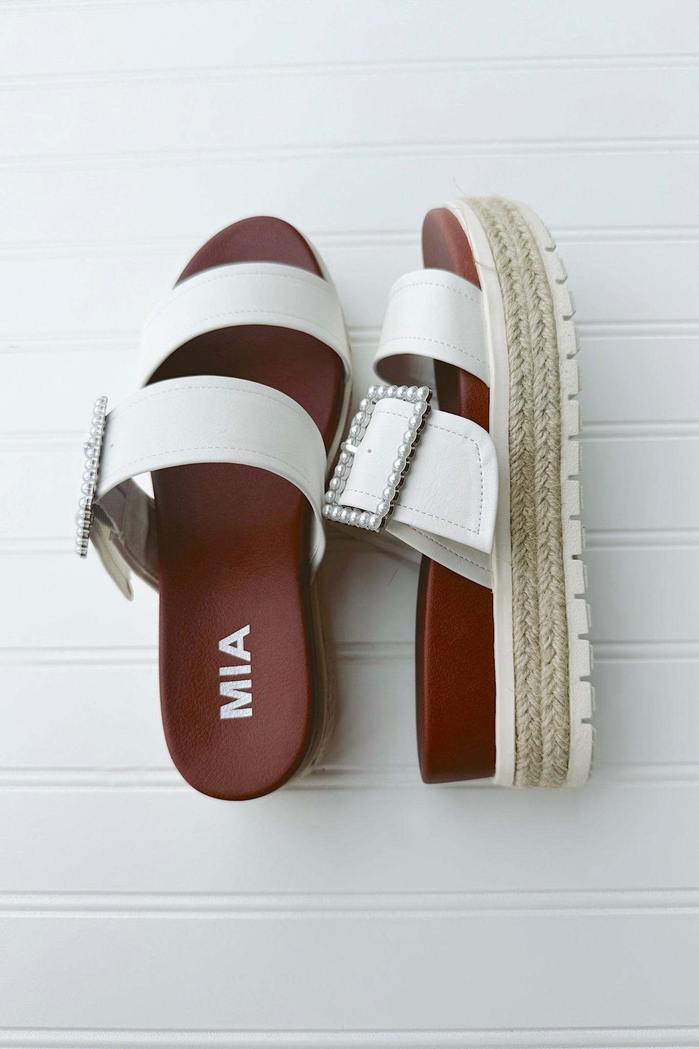 MIA Kika Platform Espadrille Slide Sandals - FINAL SALE – Madison