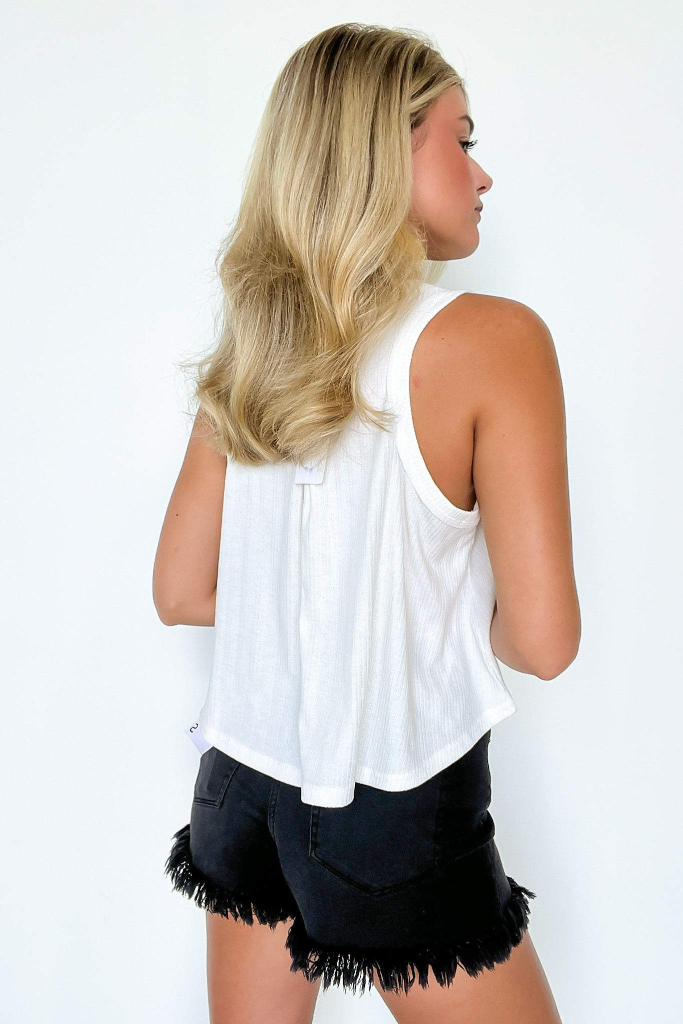  Aimee V-Neck Swing Tank Top - Madison and Mallory