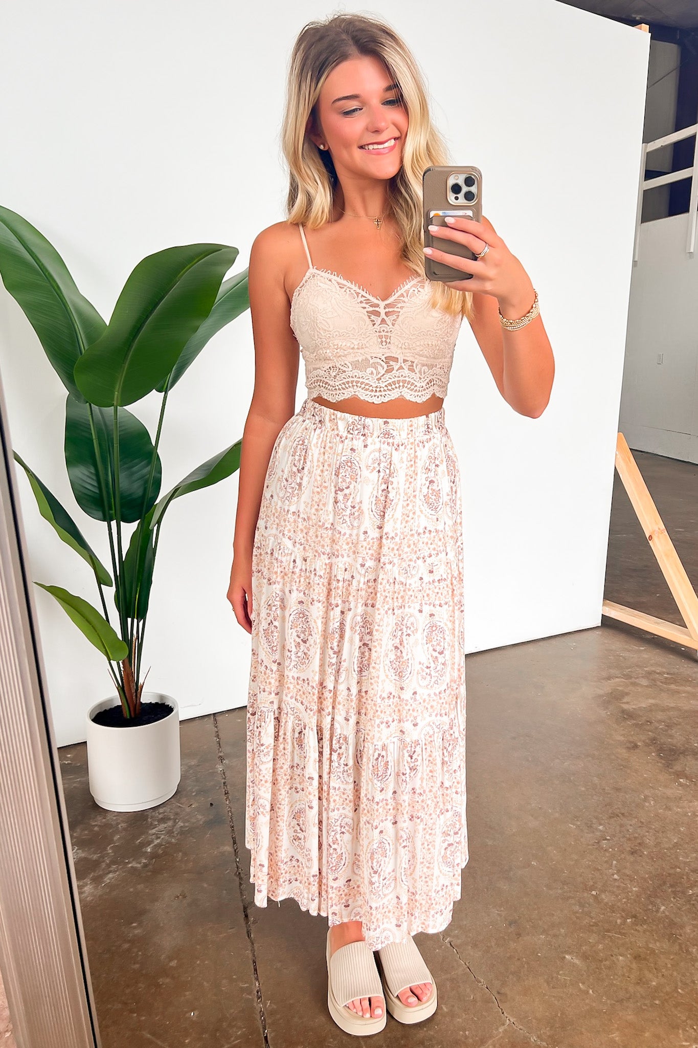 Blissful Nature Lace Bralette - FINAL SALE - Madison and Mallory