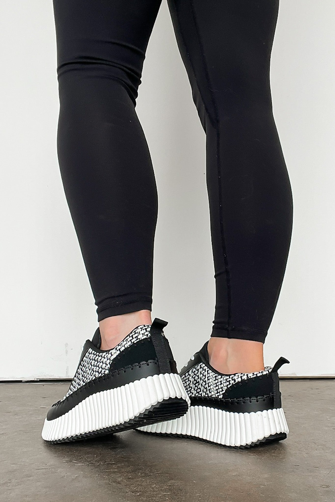 Casarah Blanket Stitch Platform Sneakers - FINAL SALE - Madison and Mallory
