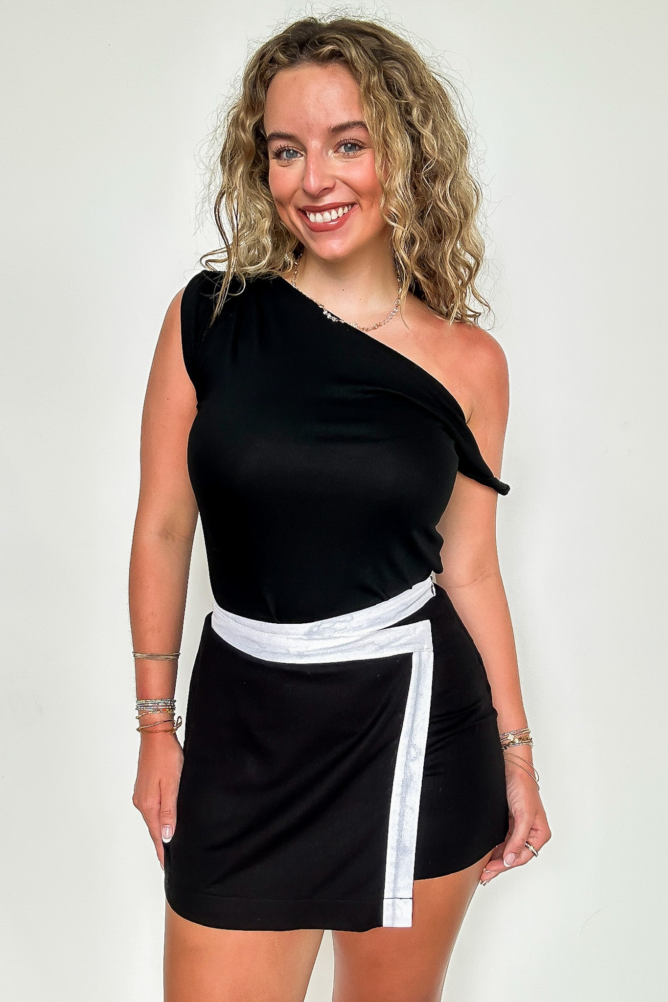 Flirt Factor Off Shoulder Twist Detail Top - Madison and Mallory