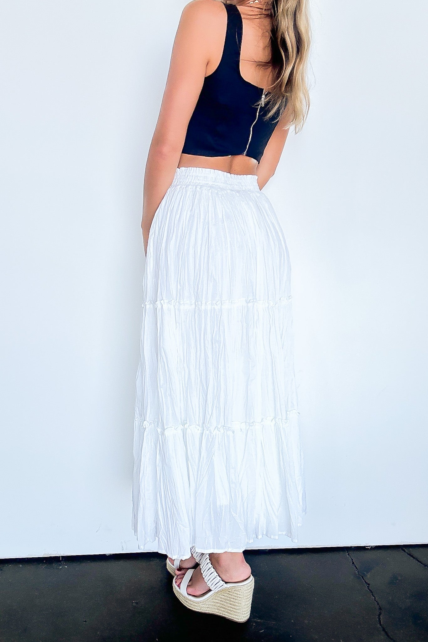 Flirtatious Crush Flowy Maxi Skirt - FINAL SALE - Madison and Mallory
