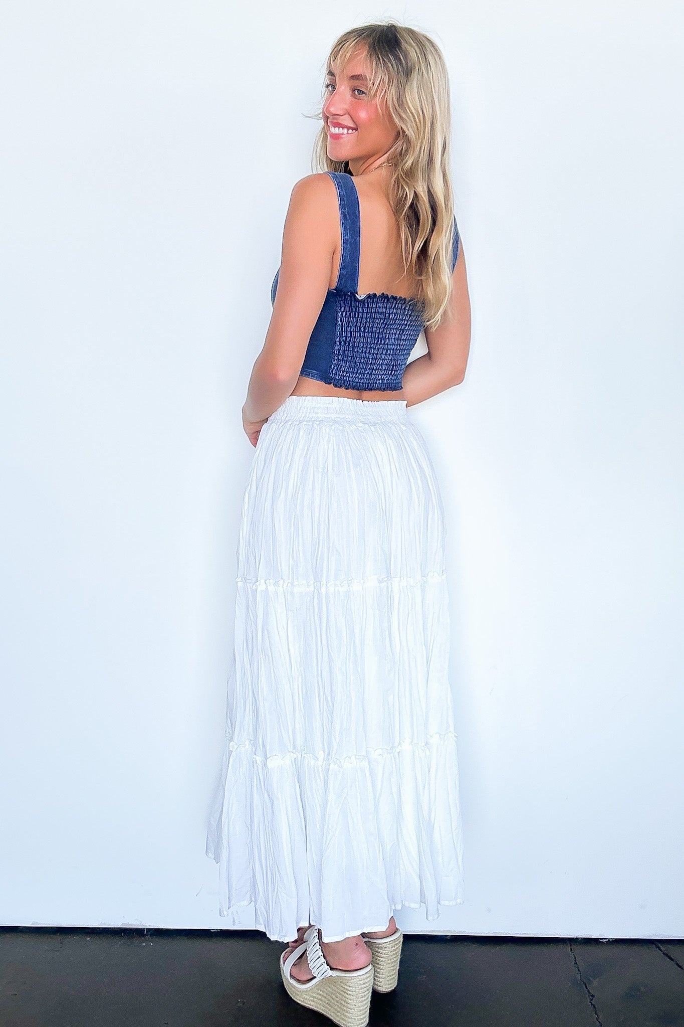 Edgy Direction Mineral Wash Tank Top - FINAL SALE - Madison and Mallory