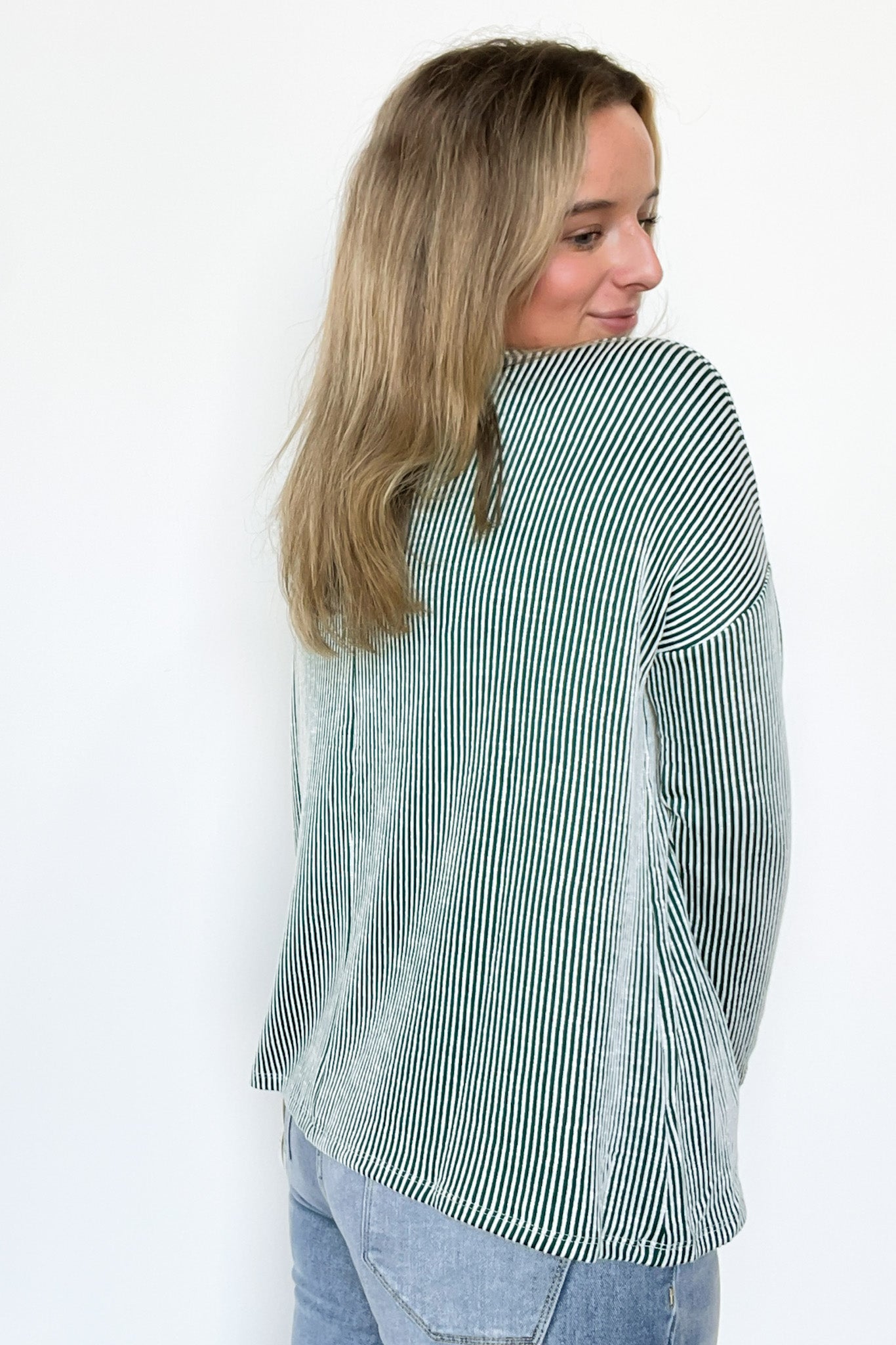 Harper Chill Ribbed Long Sleeve Top - FINAL SALE - Madison and Mallory