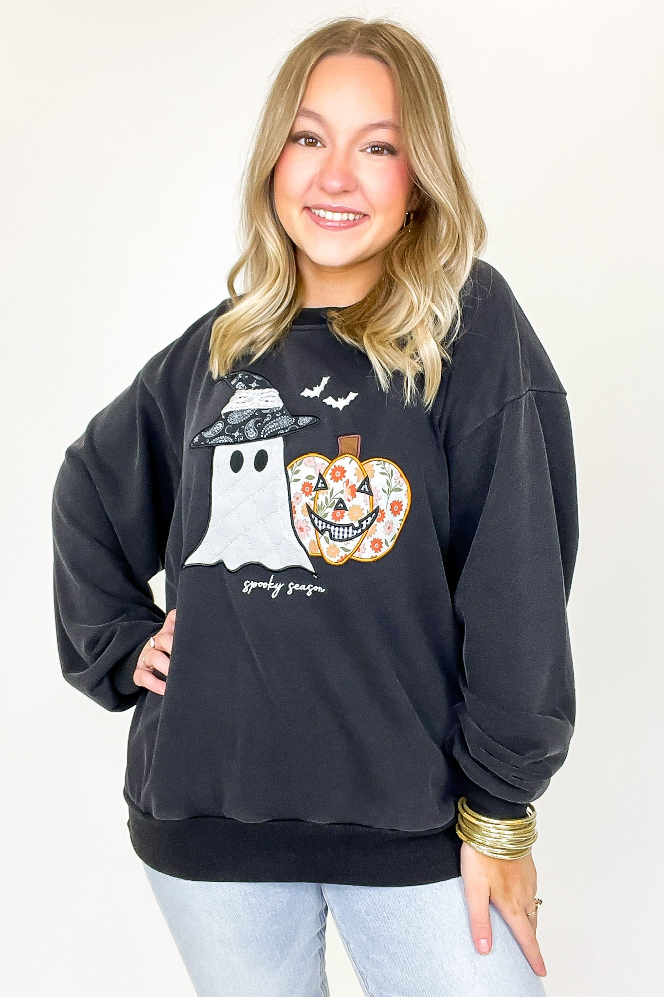 Haunted Threads Knit Pullover - Madison and Mallory