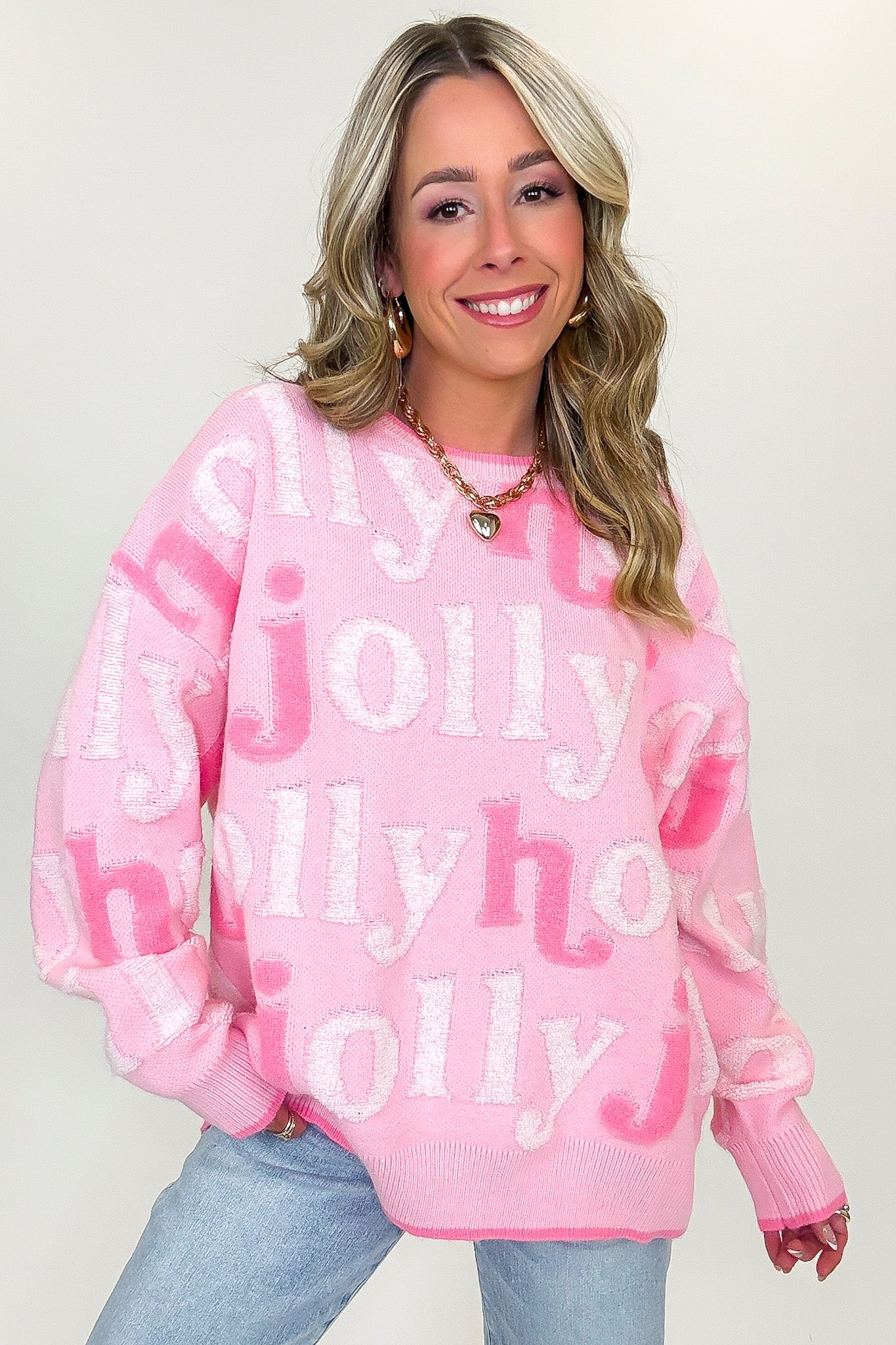 Holly Jolly Cheer Knit Sweater