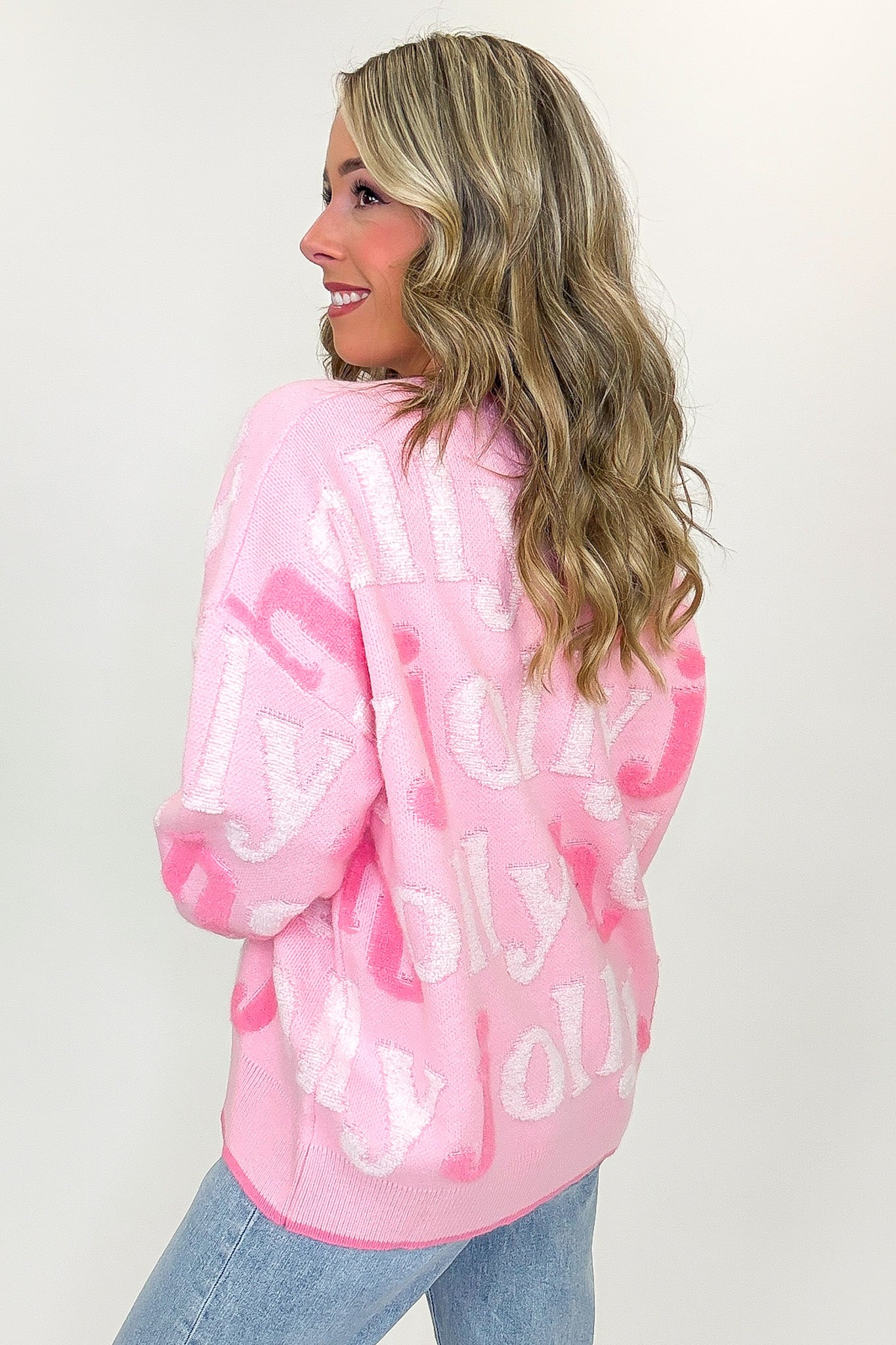 Holly Jolly Cheer Knit Sweater