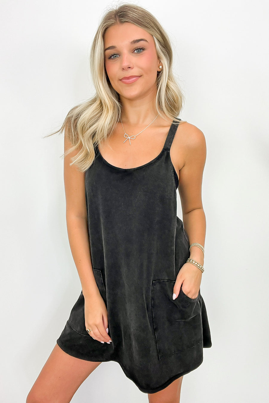  Hot Shot Athletic Romper Dress - Madison and Mallory