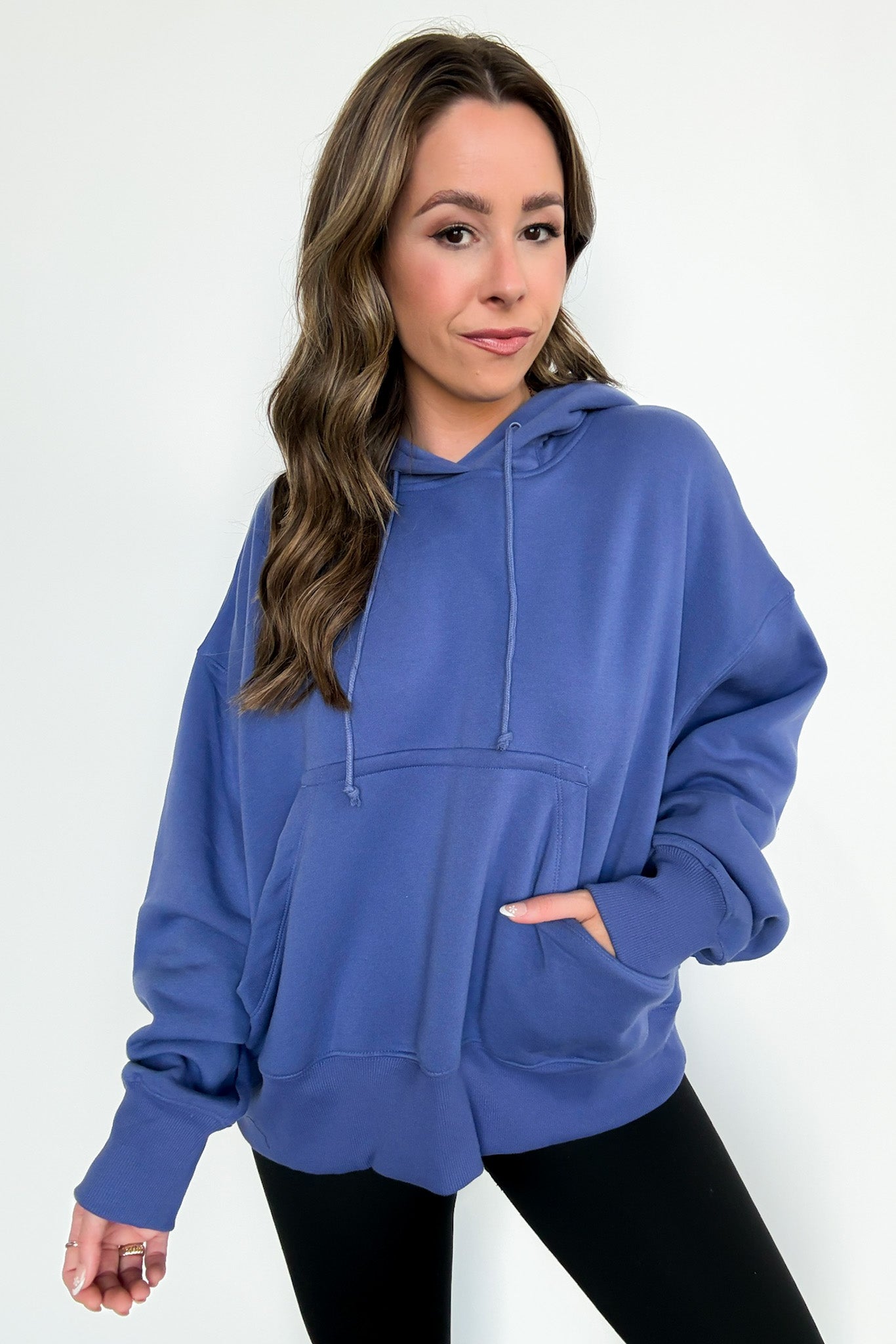 Addie Oversized Fleece Hoodie Pullover BACK IN STOCK