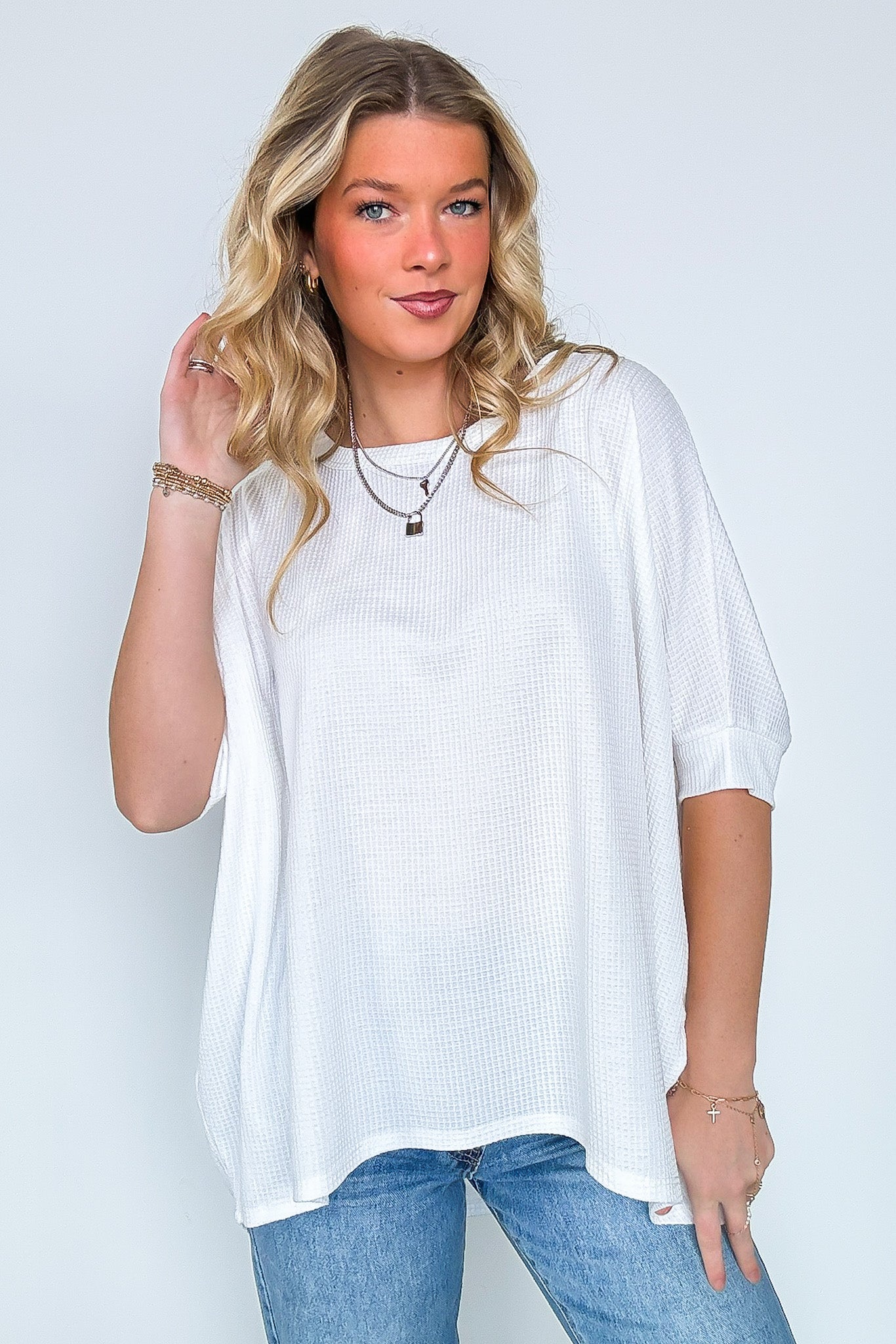 Easy Does It Flowy Knit Tunic Top - FINAL SALE - Madison and Mallory