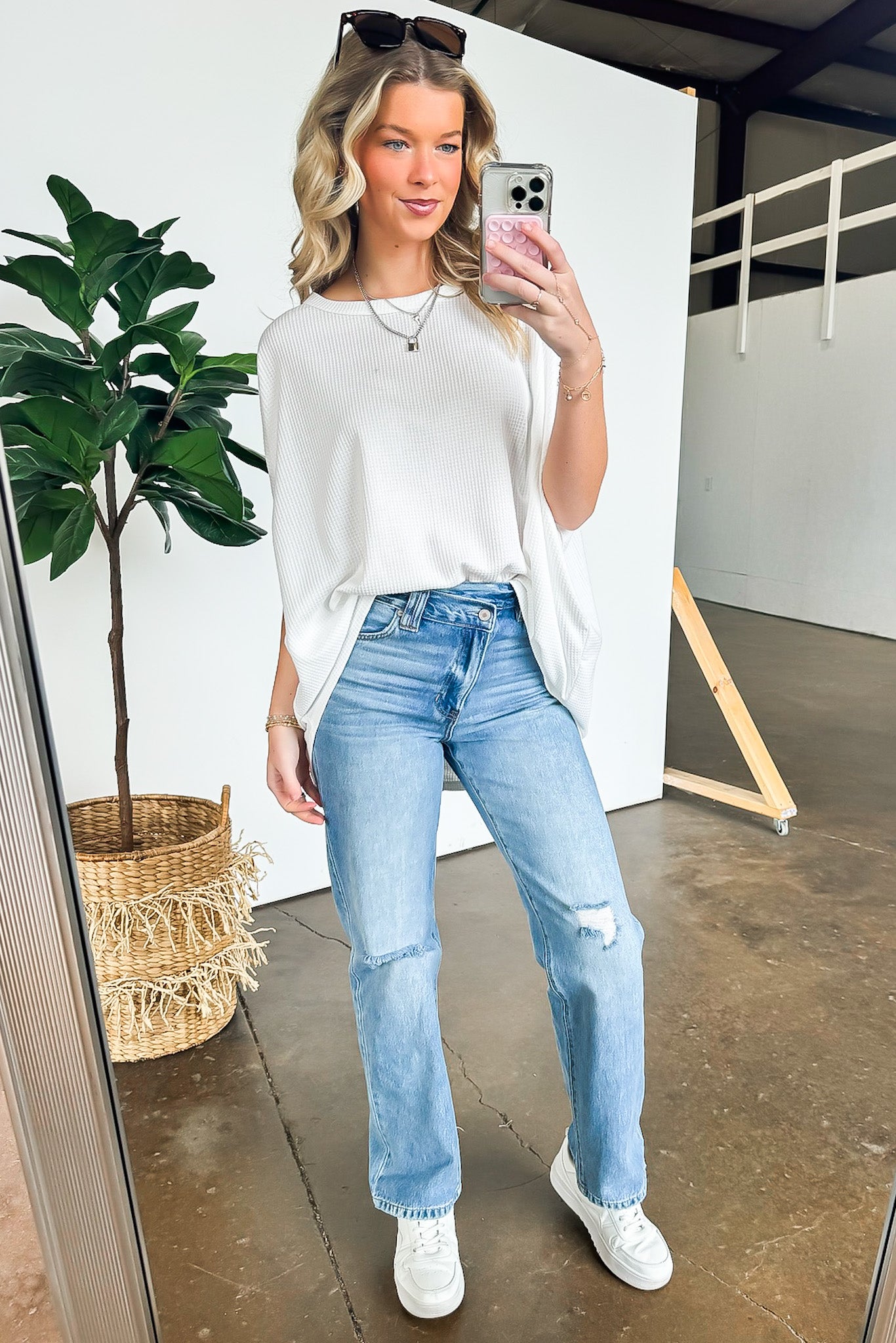 Easy Does It Flowy Knit Tunic Top - FINAL SALE - Madison and Mallory