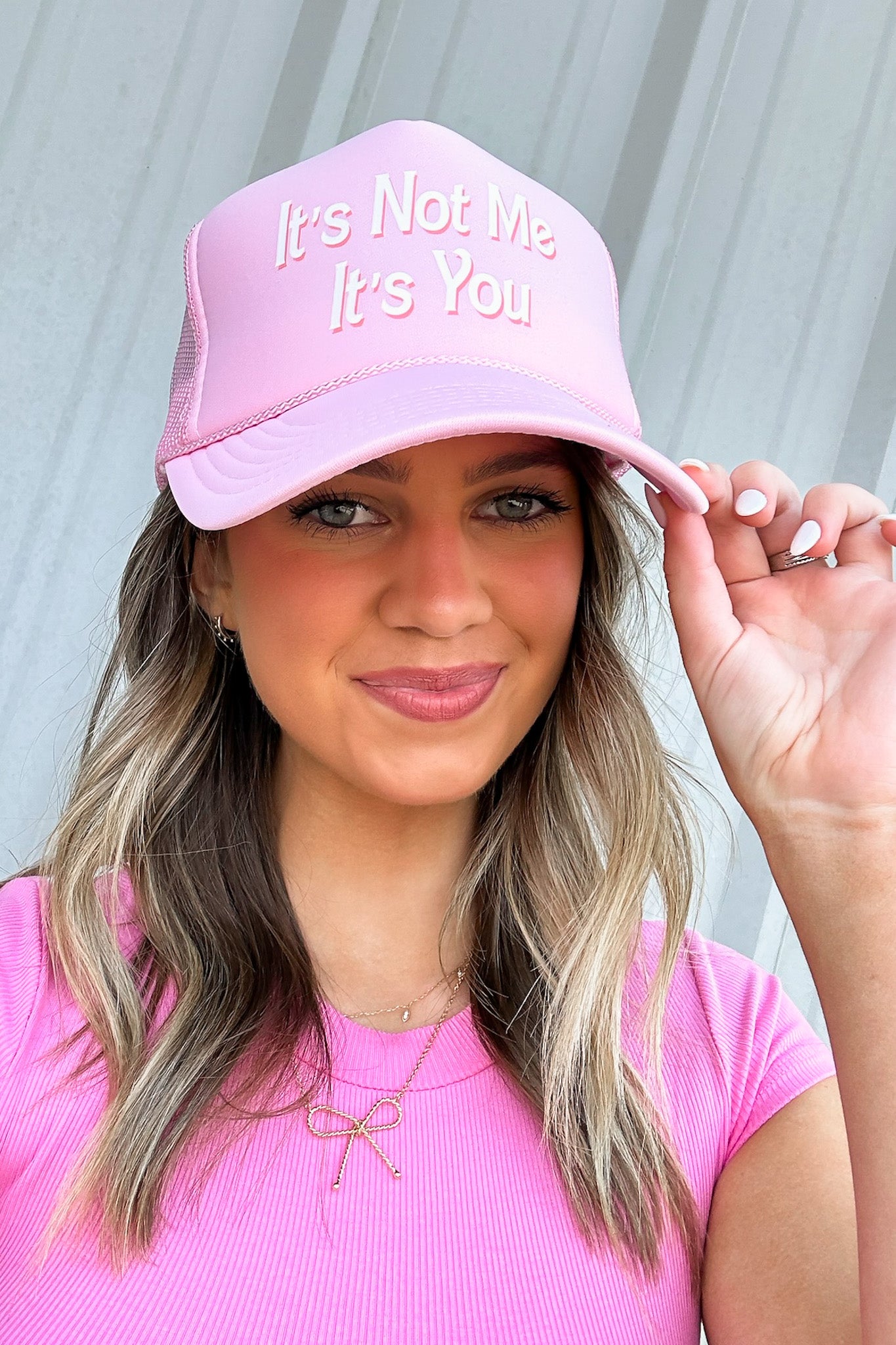 It's Not Me it's You Graphic Trucker Hat - FINAL SALE - Madison and Mallory