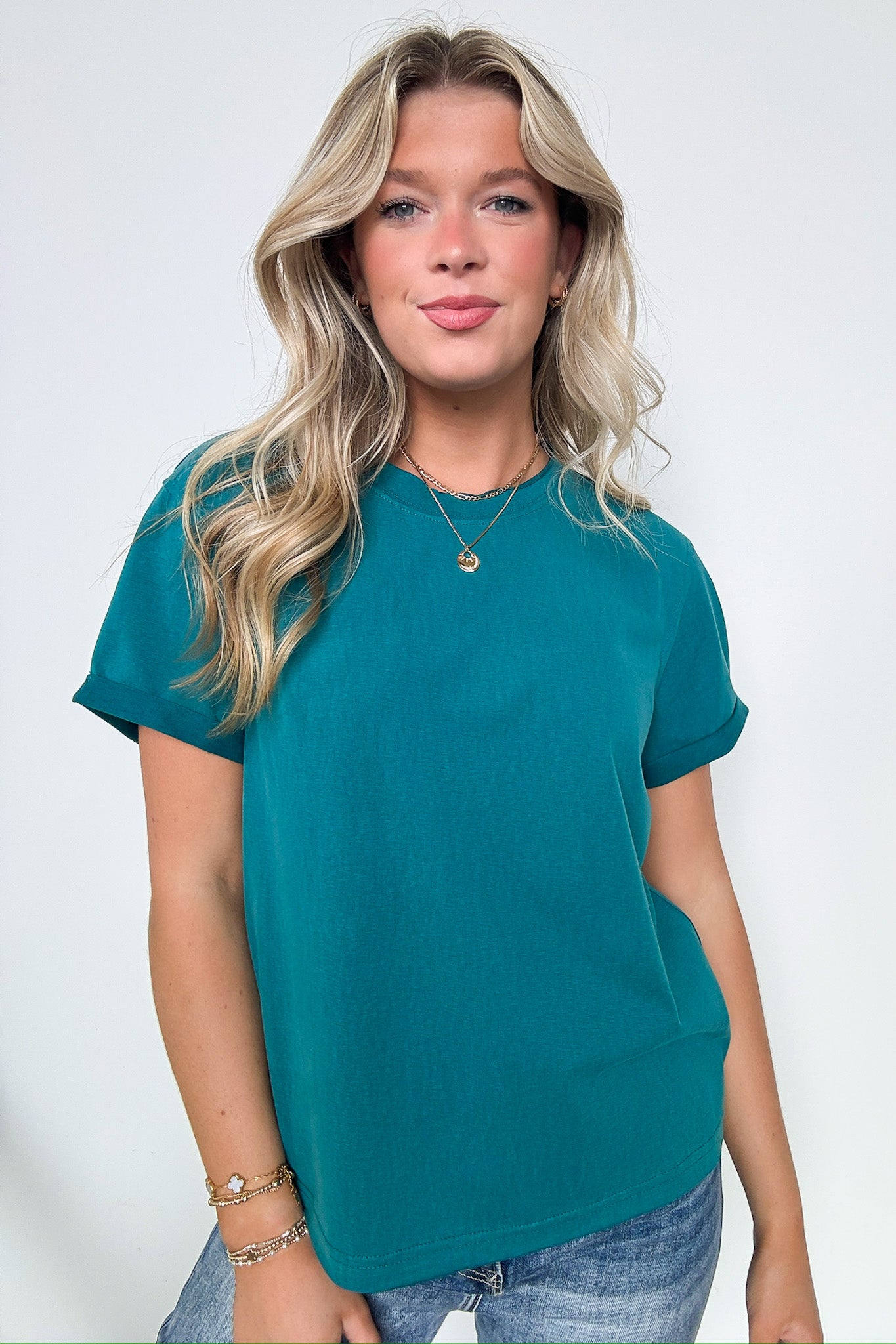 Mali Relaxed Short Sleeve Top - FINAL SALE - Madison and Mallory
