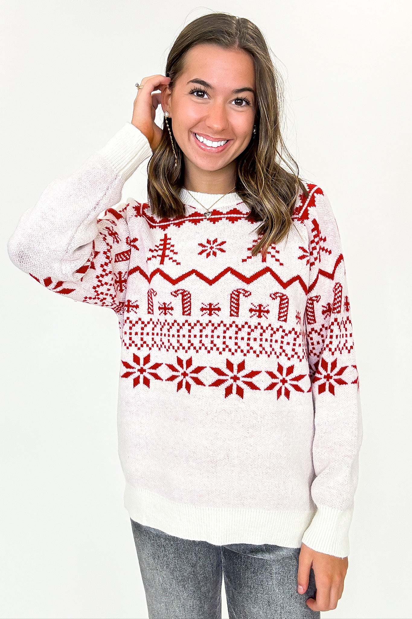 Mistletoe Moments Raglan Sleeve Sweater