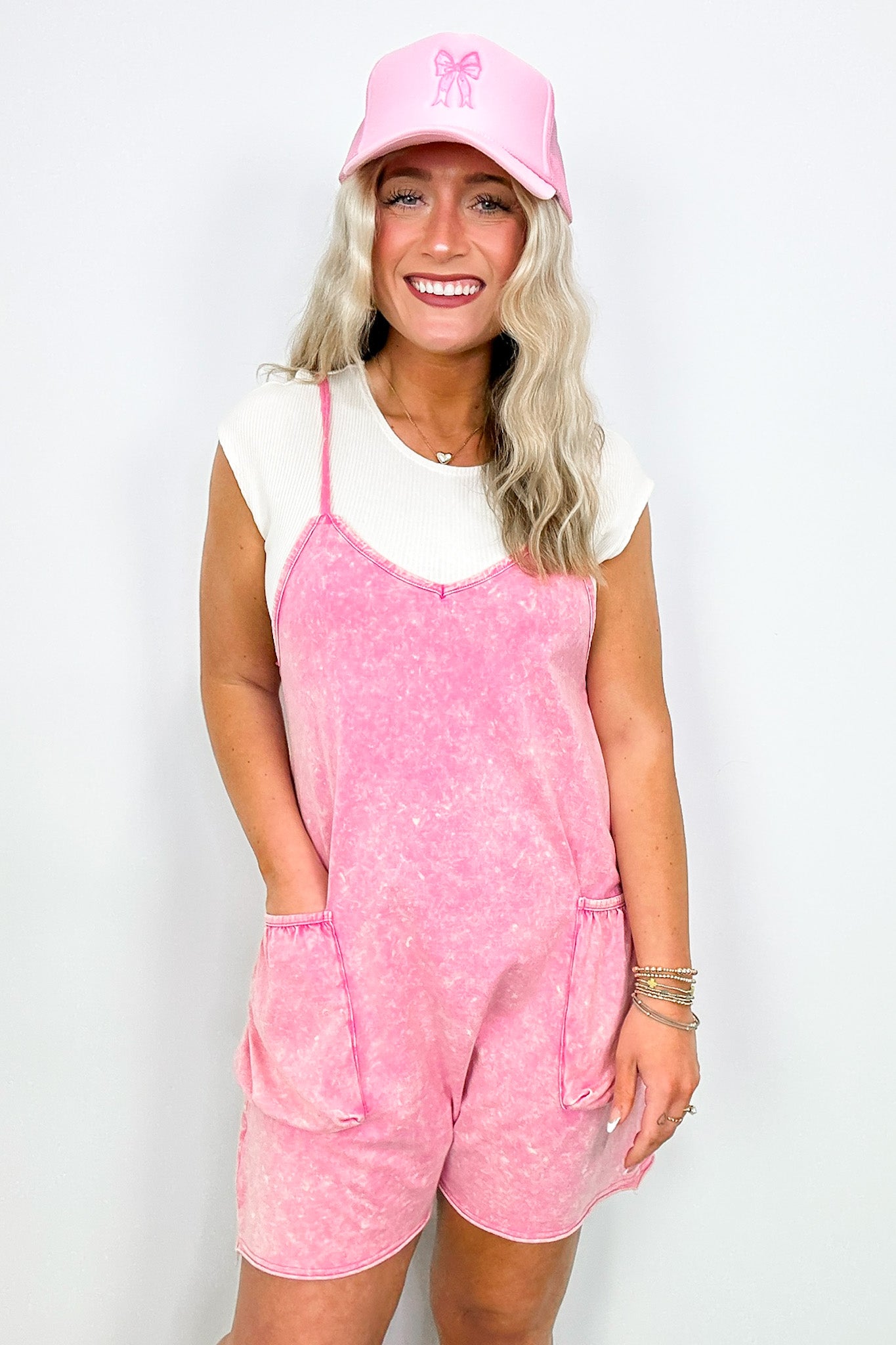  Ophira Washed Knit Relaxed Fit Romper - BACK IN STOCK - Madison and Mallory