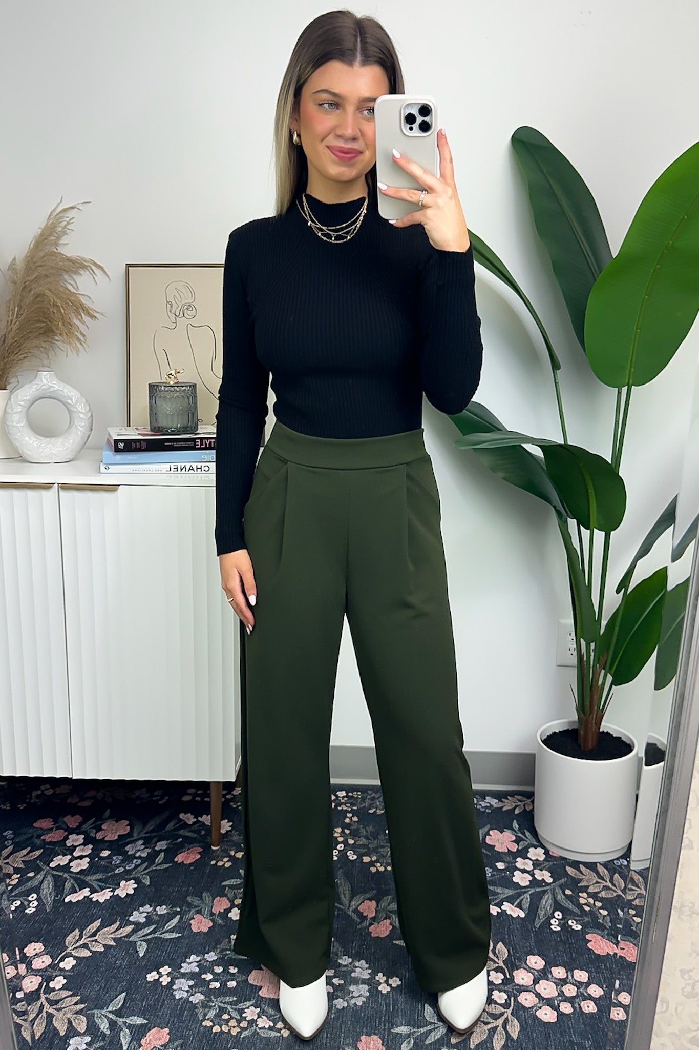 Practical Perfection High Waist Wide Leg Pants