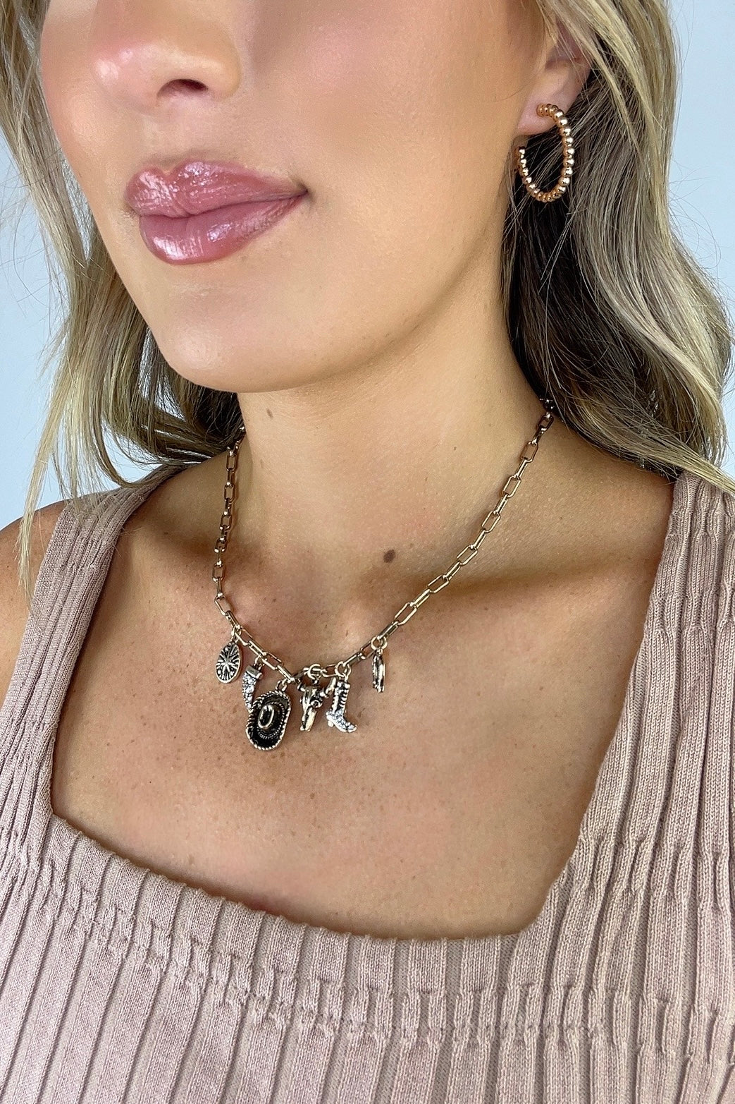 Rodeo Soul Western Charm Necklace - Madison and Mallory