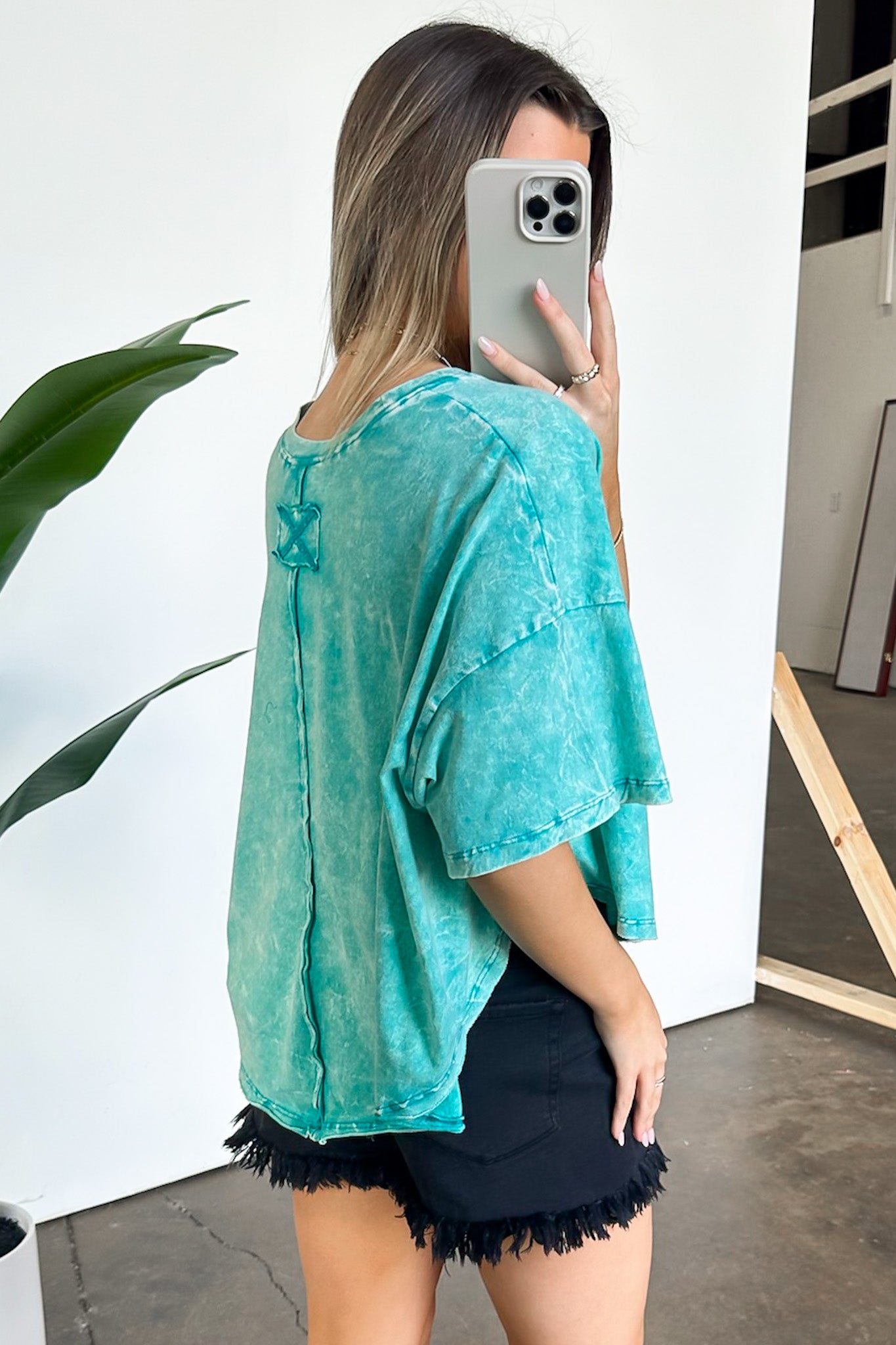  Senoia Mineral Washed Relaxed Fit Top - BACK IN STOCK - Madison and Mallory