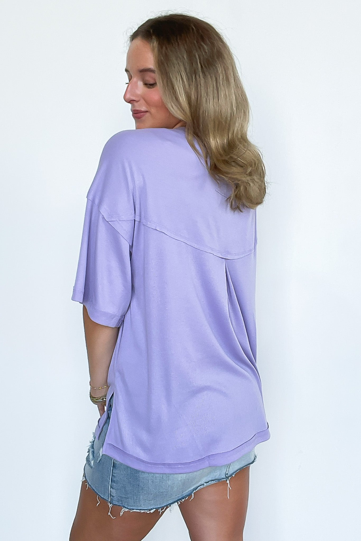 Simonah Relaxed Fit Pocket Tee - FINAL SALE - Madison and Mallory