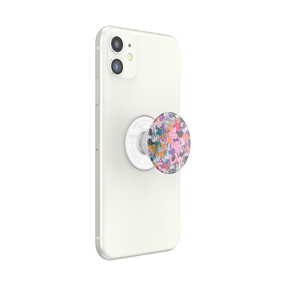  PopSockets Phone Grip - Translucent Sketch Minnie Pattern - Madison and Mallory
