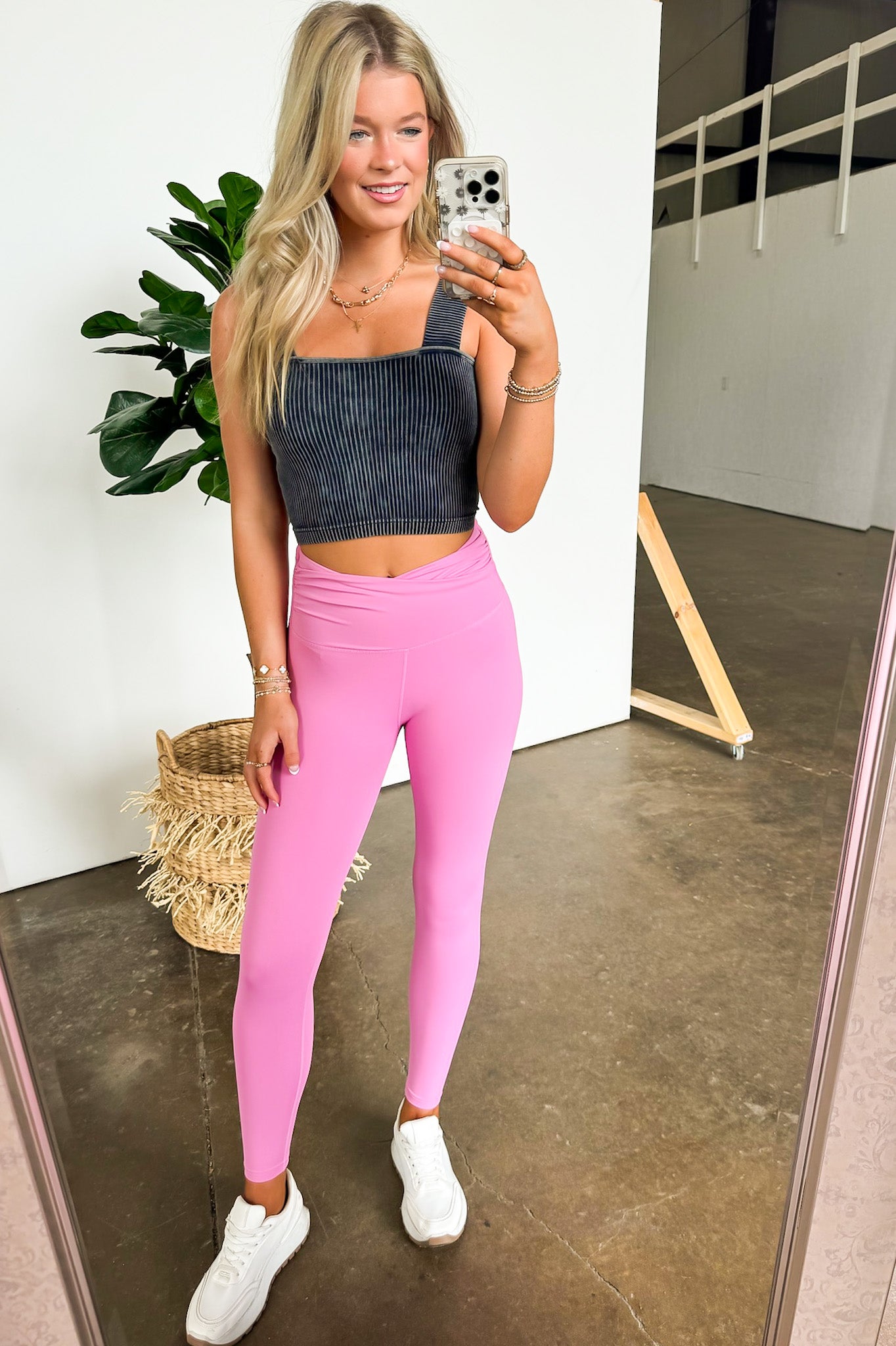 Sleek Favorite Crossover High Waist Leggings - FINAL SALE - Madison and Mallory