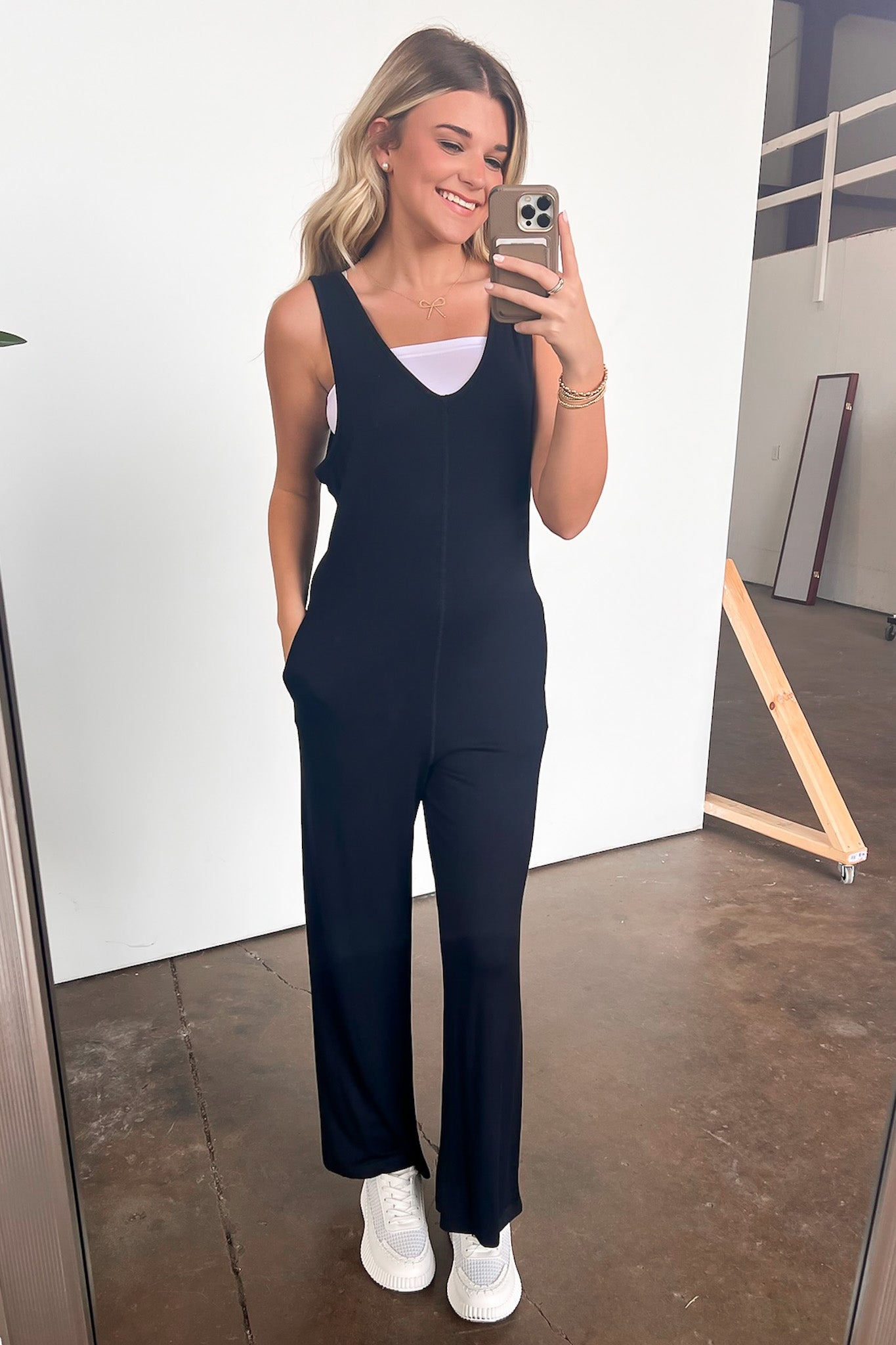  Smooth Charmer Wide Leg Jumpsuit - Madison and Mallory