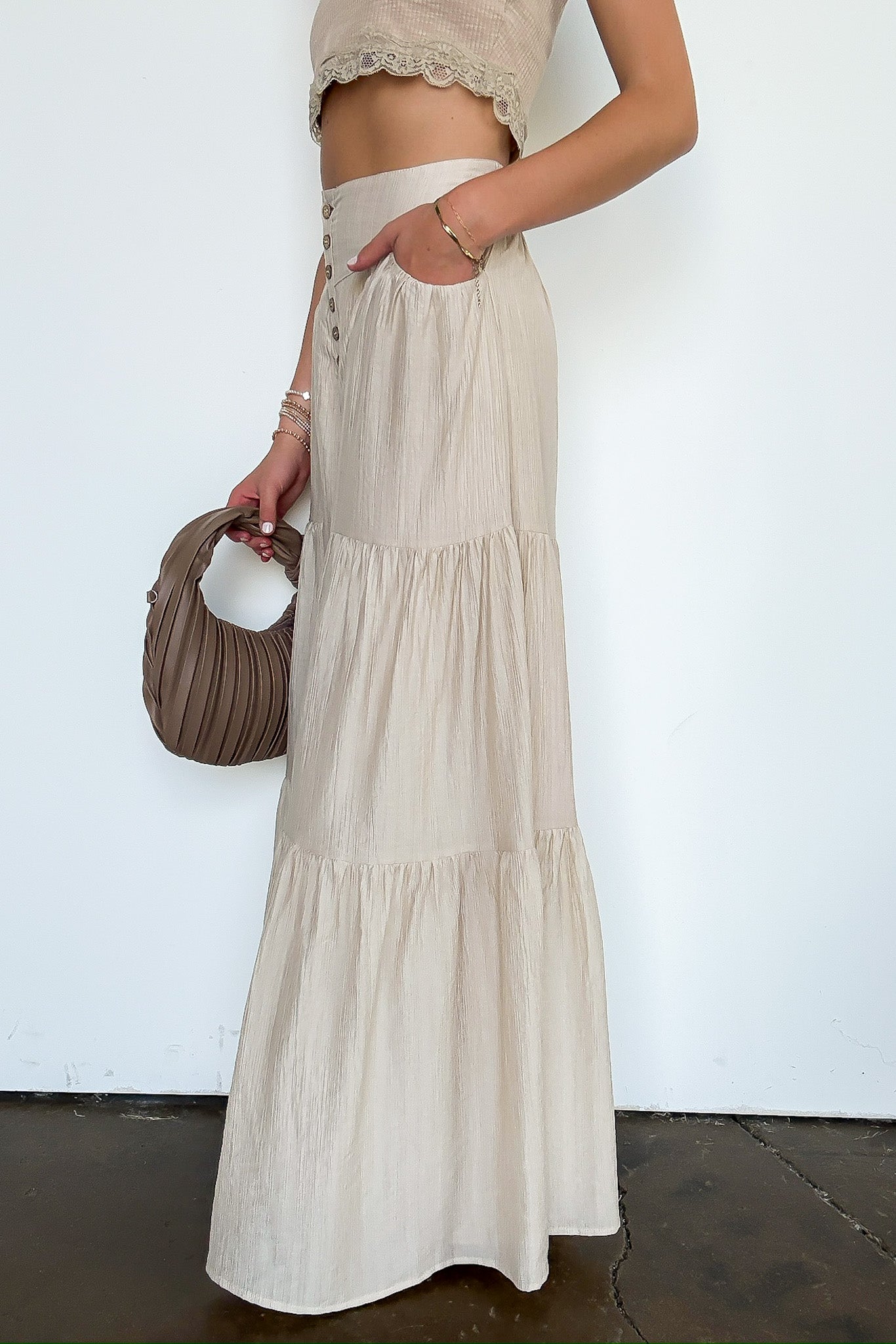 Tiered Tide Flowy Wide Leg Pants - Madison and Mallory