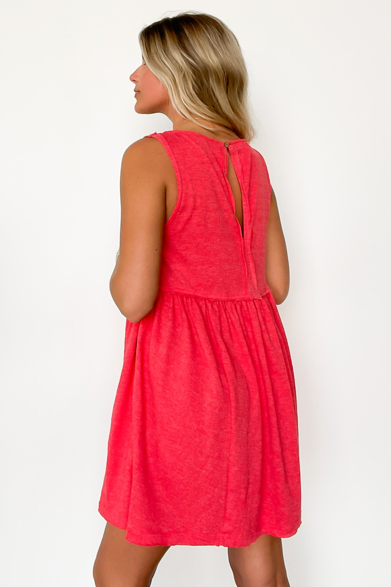  Torie Flowy Babydoll Dress - Madison and Mallory