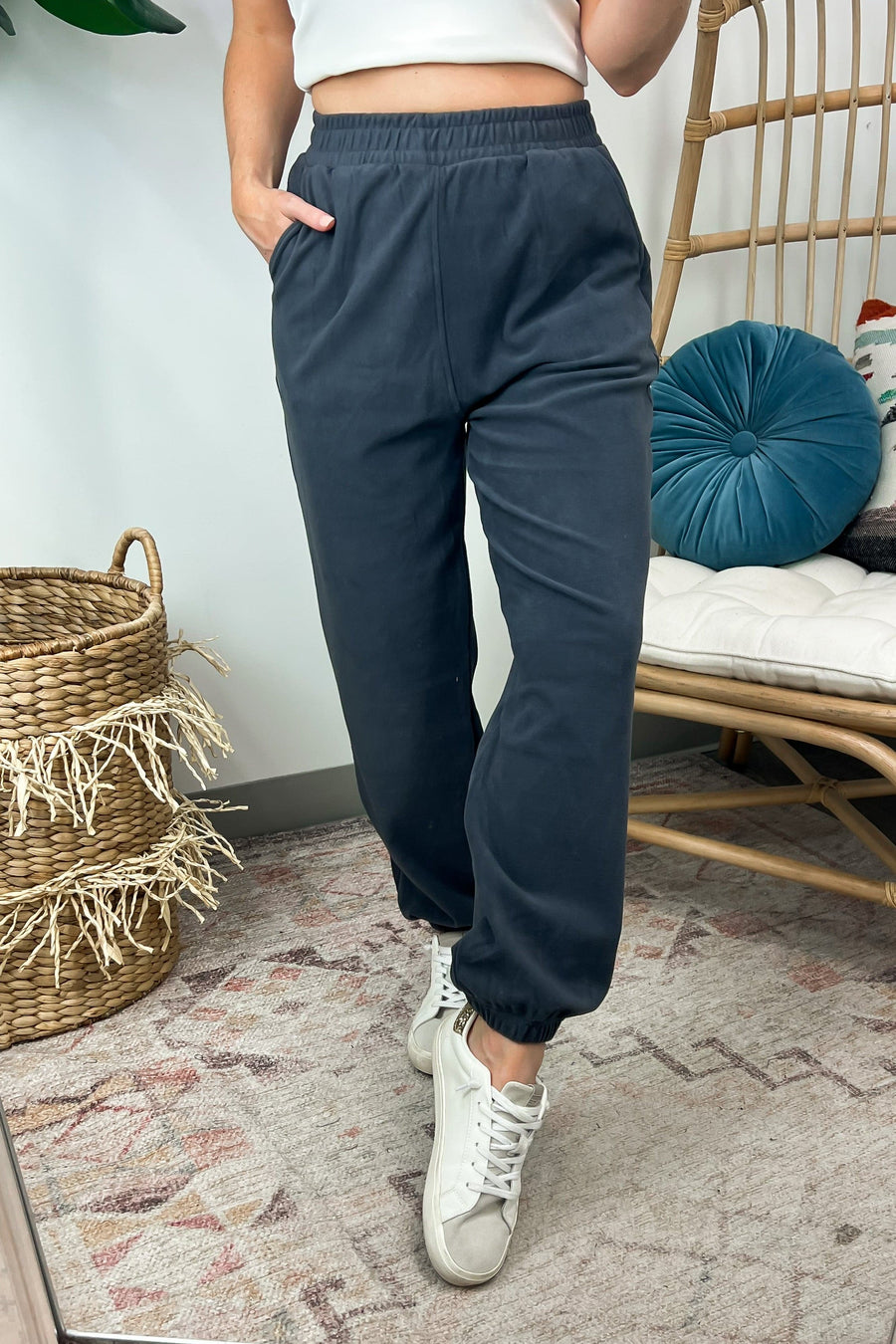  Weekend Wishes Elastic Waist Lounge Joggers - BACK IN STOCK - Madison and Mallory