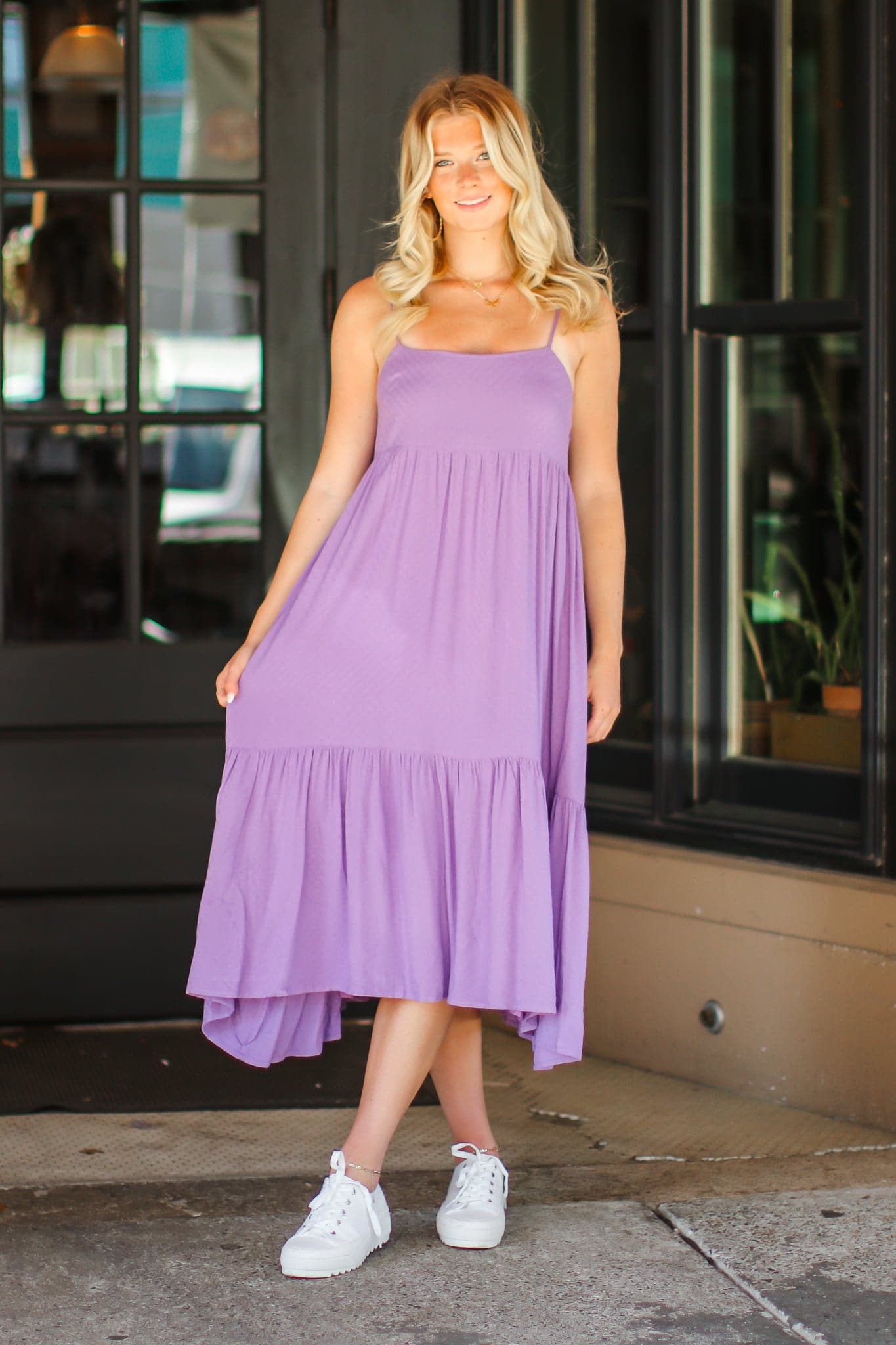  Chic Approach Flowy Tiered Dress - FINAL SALE - Madison and Mallory