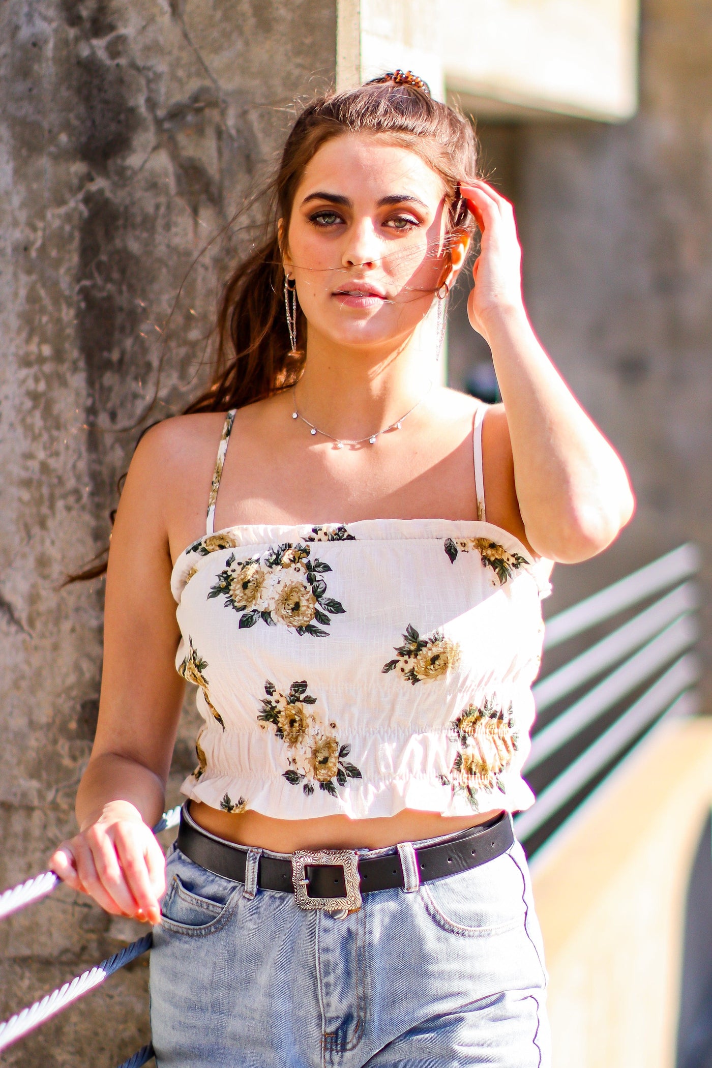 Love so Sweet Smocked Floral Top - FINAL SALE - Madison and Mallory