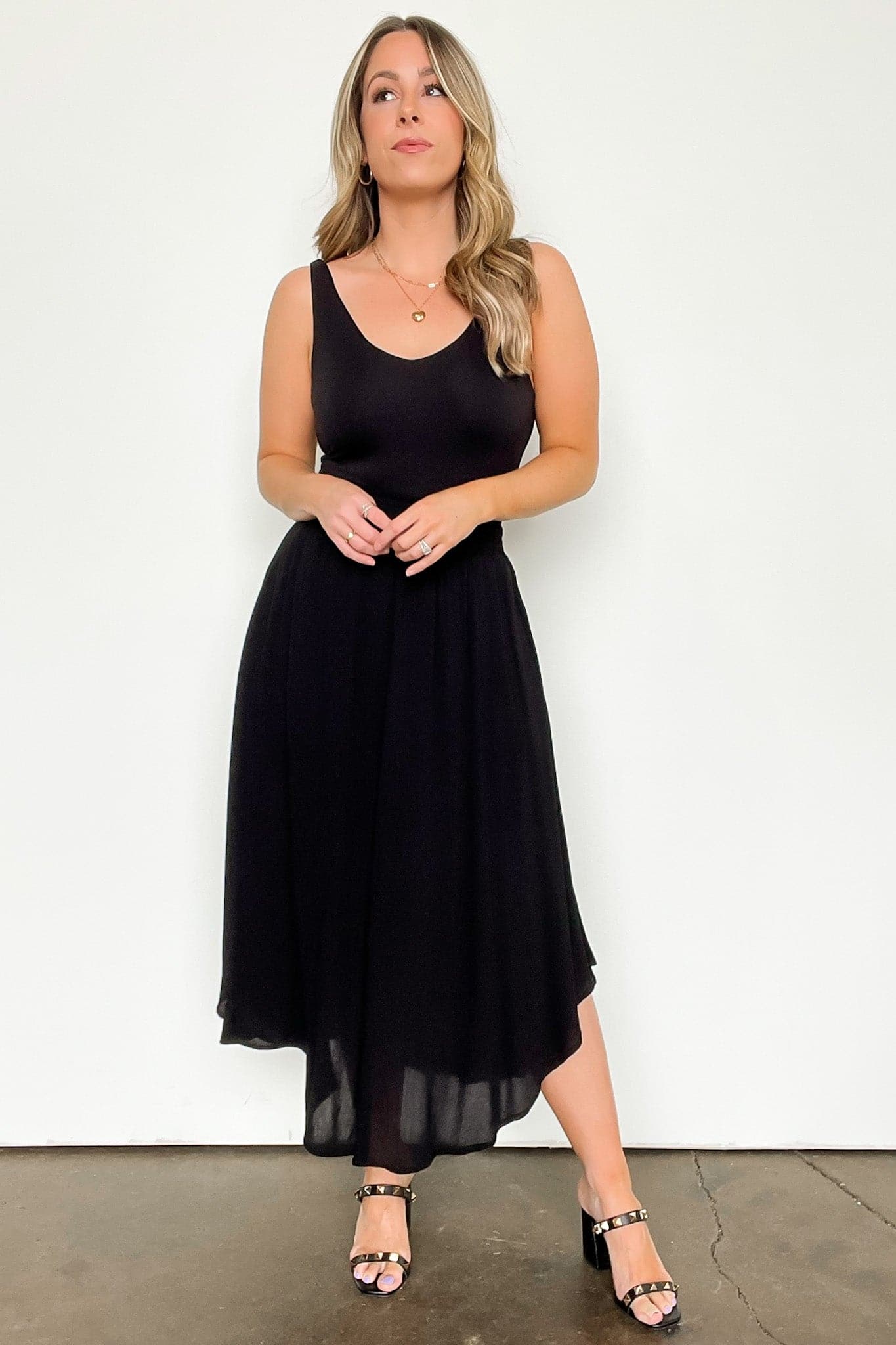  Katherinah High Rise Smocked Maxi Skirt - BACK IN STOCK - Madison and Mallory