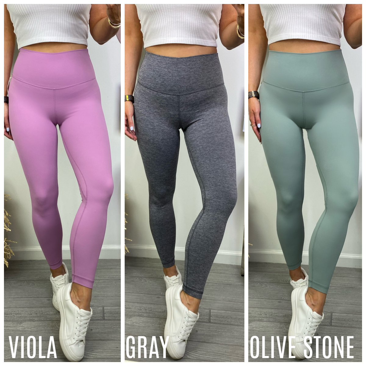  Keep Your Stride High Waist Wide Waistband Leggings - BACK IN STOCK - Madison and Mallory
