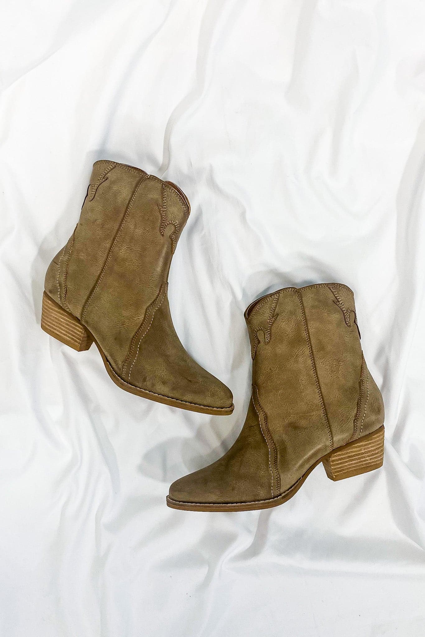  New Frontier Western Booties - FINAL SALE - Madison and Mallory