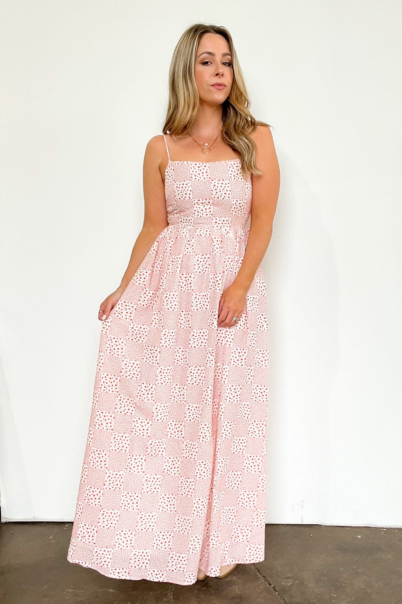  Unique Flair Patchwork Floral Maxi Dress - BACK IN STOCK - Madison and Mallory