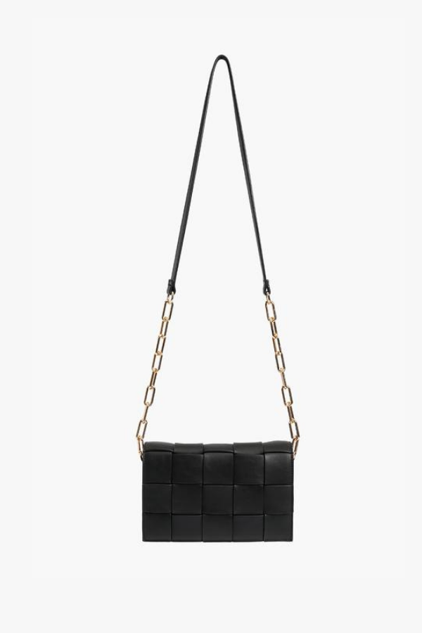  Fresh and Chic Woven Chain Link Crossbody Bag - FINAL SALE - Madison and Mallory
