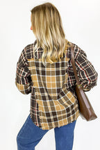 Notoriously Cool Mixed Plaid Oversized Shacket - FINAL SALE - Madison and Mallory