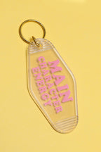 Main Character Graphic Vintage Motel Room Keychain - FINAL SALE - Madison and Mallory