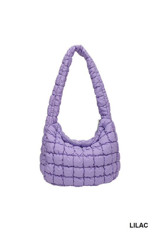 Emeline Puffer Quilted Carryall Bag - BACK IN STOCK - Madison and Mallory