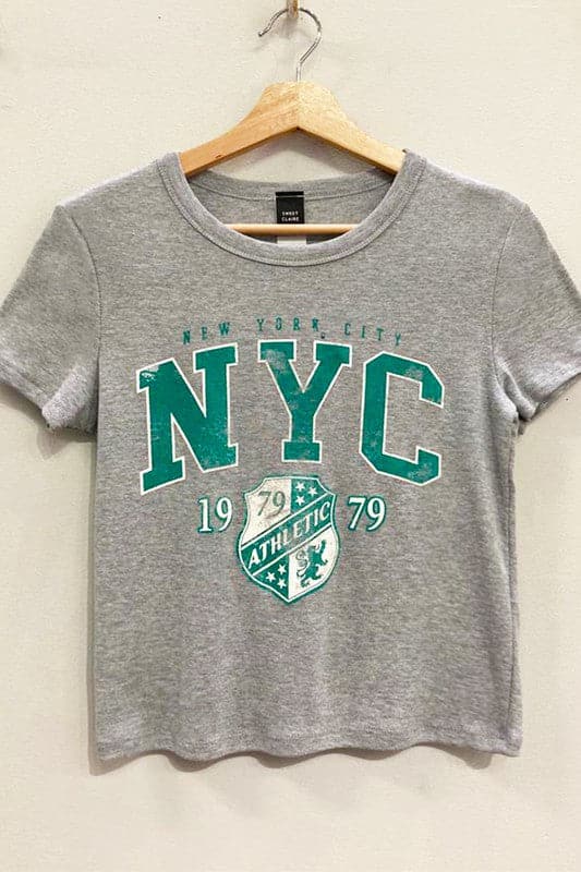 NYC Athletic Graphic Tee - FINAL SALE - Madison and Mallory