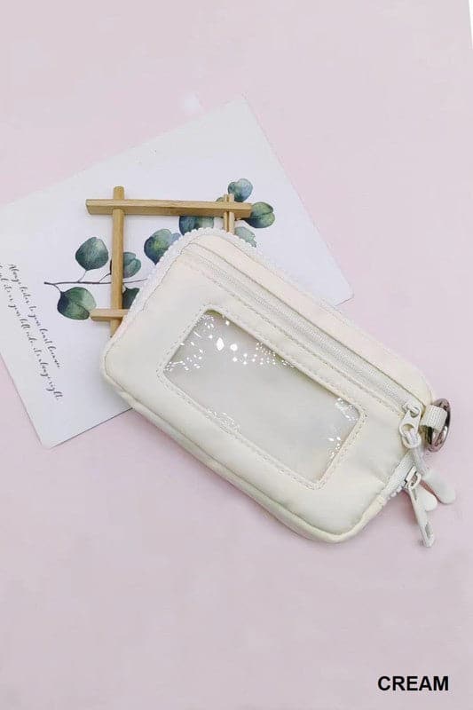 Cream On The Go Keychain Wallet - Madison and Mallory