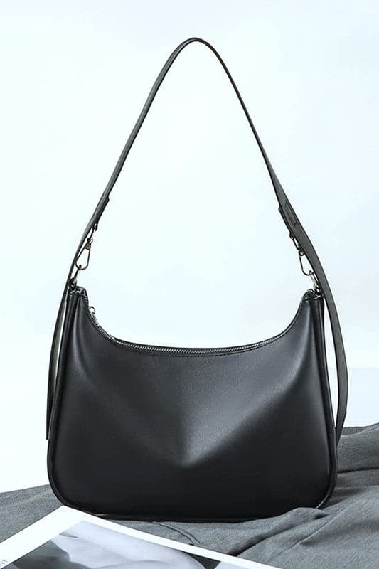 Erina Vegan Leather Baguette Hobo Bag - FINAL SALE - Madison and Mallory