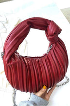 State of Chic Pleated Hobo Handbag - Madison and Mallory