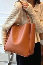 Gabriella Vegan Leather Shoulder Bag - FINAL SALE - Madison and Mallory