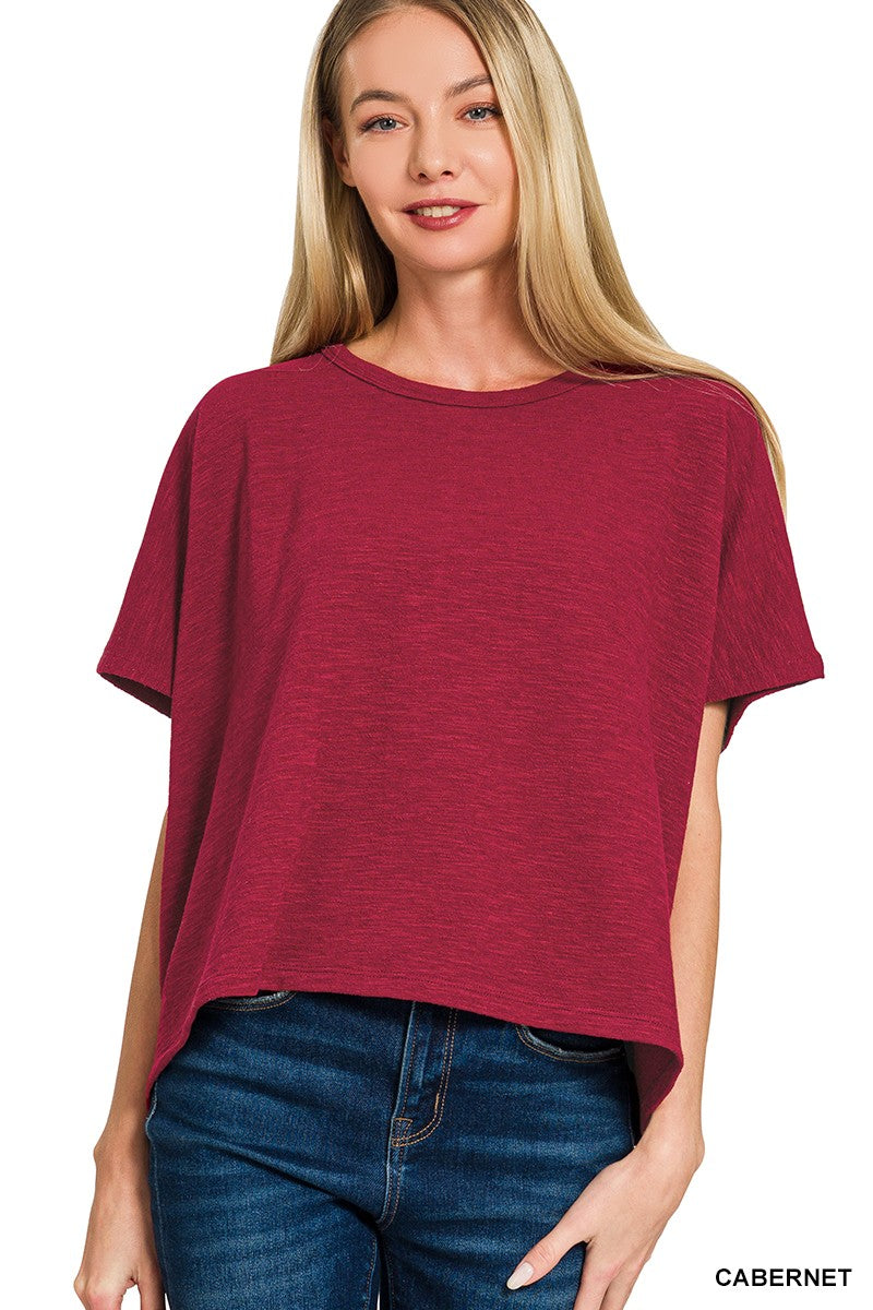 Easy Weekend Oversized Top