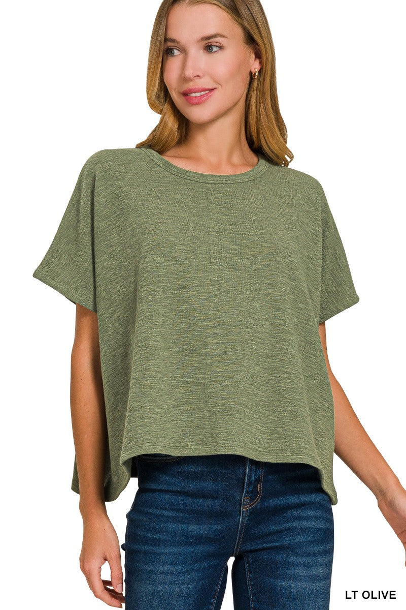 Easy Weekend Oversized Top