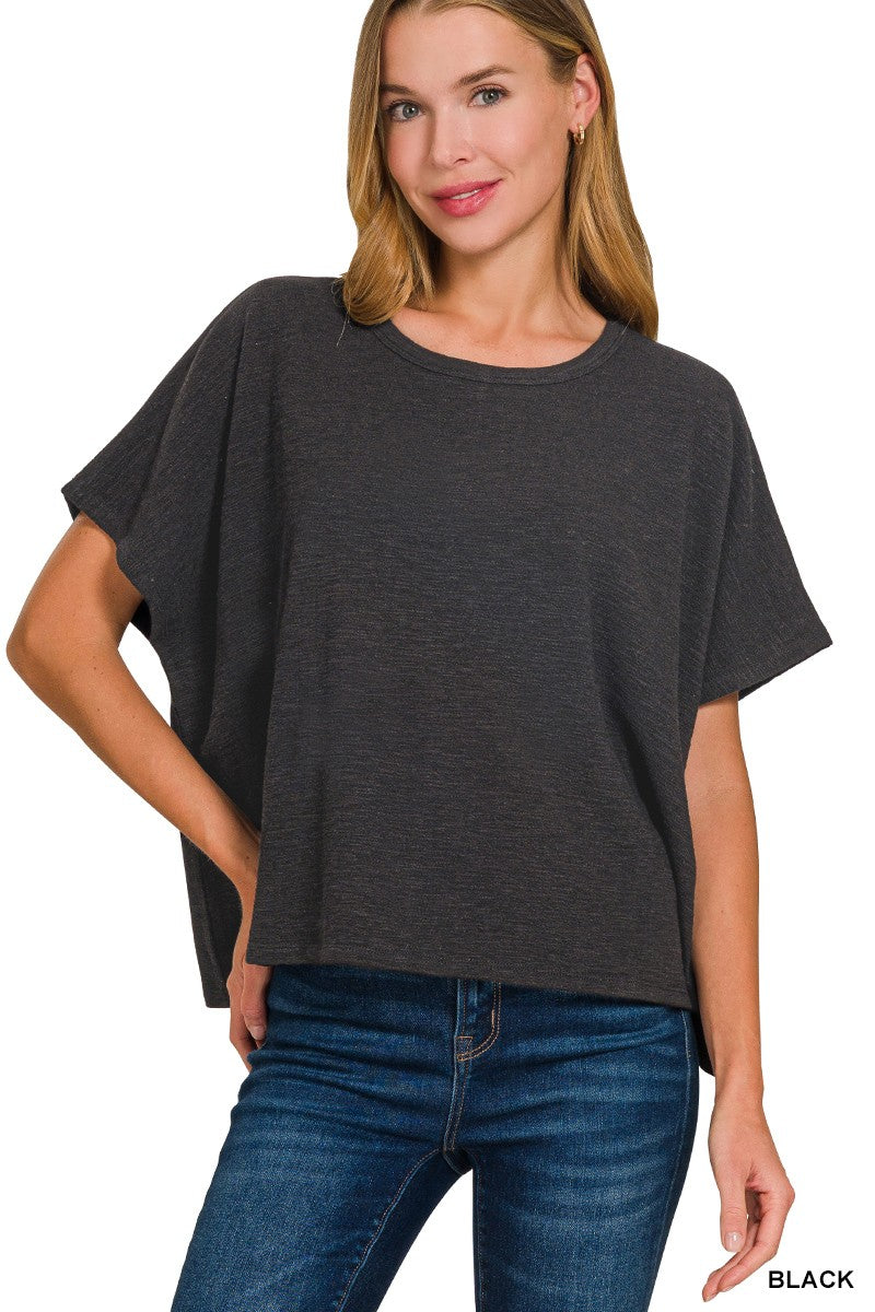 Easy Weekend Oversized Top