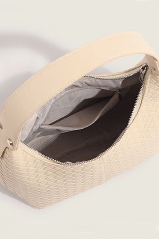 Textured Tempo Woven Weave Underarm Shoulder Bag - Madison and Mallory