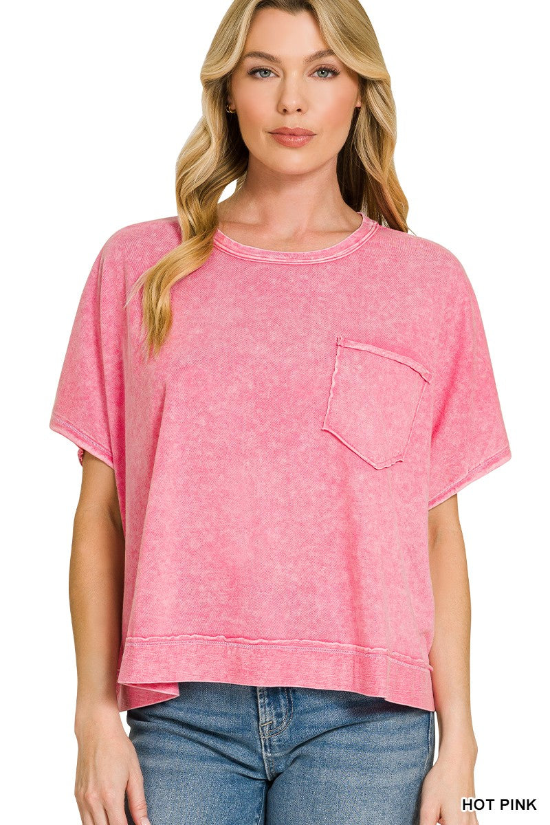 Halo Drift Oversized Pocket Top - BACK IN STOCK