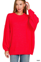 Cozy Midnights Oversized Sweater